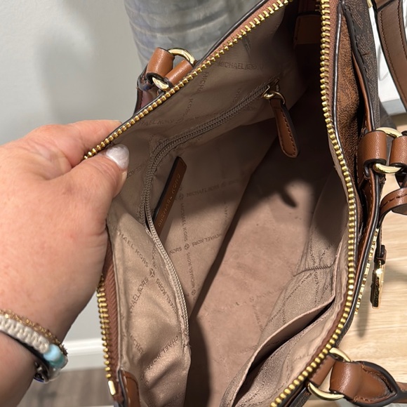Michael Kors Brown and Tan Satchel - Picture 6 of 8